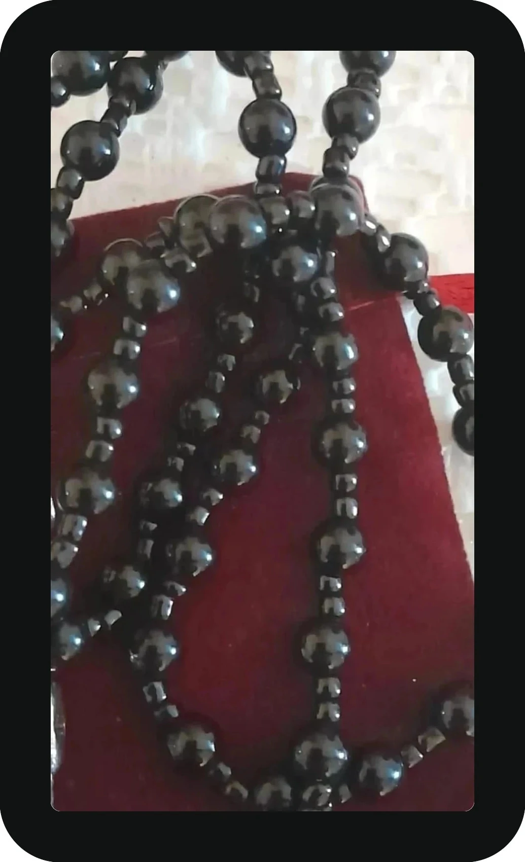 Colar pingente Pixiu chinês em pedra de obsidiana Feng Shui – photo 4